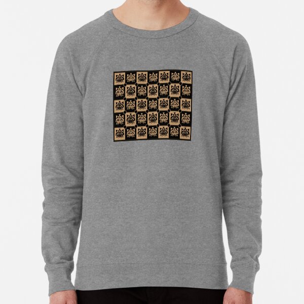 Abstract Tribal Masks Lightweight Sweatshirt