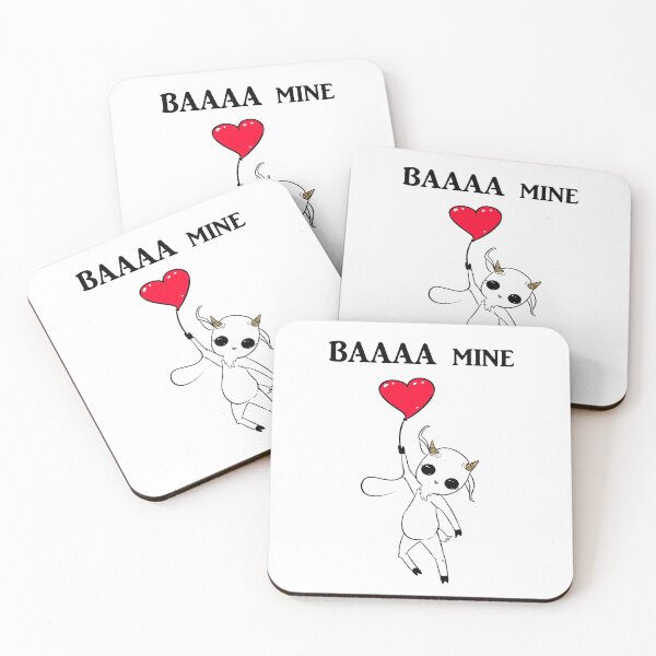 Item preview, Baaaa Mine Valentines Day Goat Shirt designed and sold by DontTouchHutch.