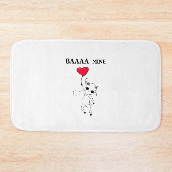 Item preview, Baaaa Mine Valentines Day Goat Shirt designed and sold by DontTouchHutch.