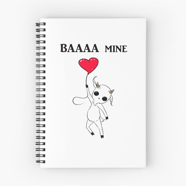 Item preview, Baaaa Mine Valentines Day Goat Shirt designed and sold by DontTouchHutch.