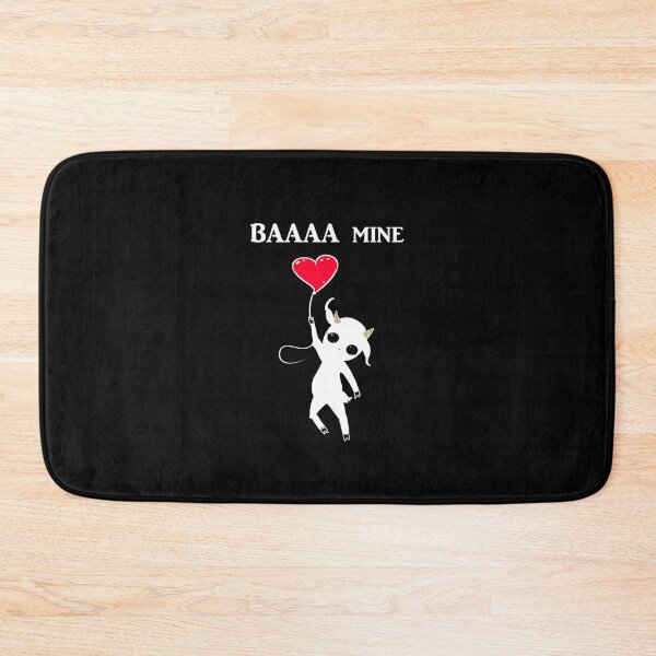 Item preview, Baaaa Mine Valentines Day Goat! designed and sold by DontTouchHutch.