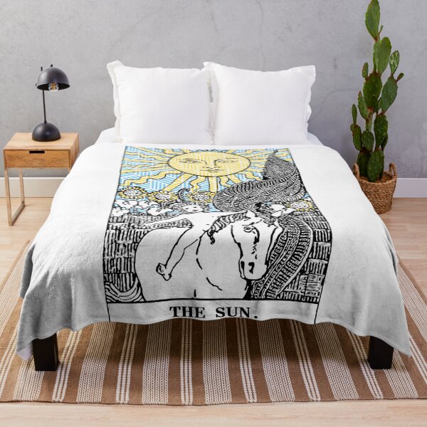 Item preview, Geometric Tarot Print - The Sun designed and sold by Annalee Beer.