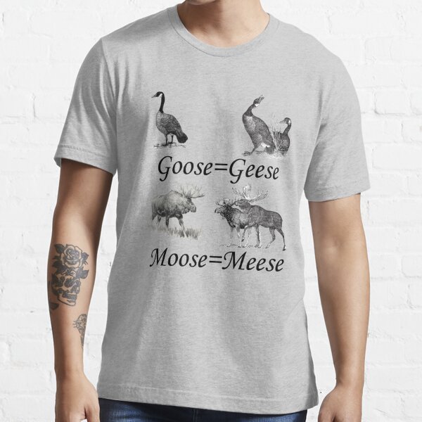 Mens Meese Tshirt Funny Moose Hilarious Sarcastic T Shirt