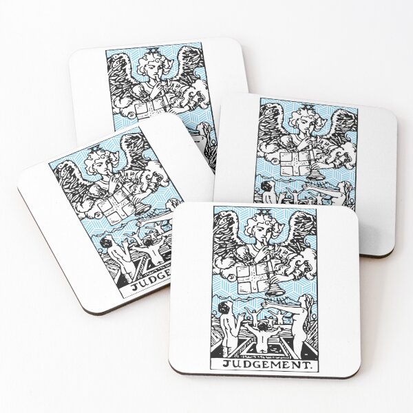 Item preview, Geometric tarot print, judgement designed and sold by Annalee Beer.