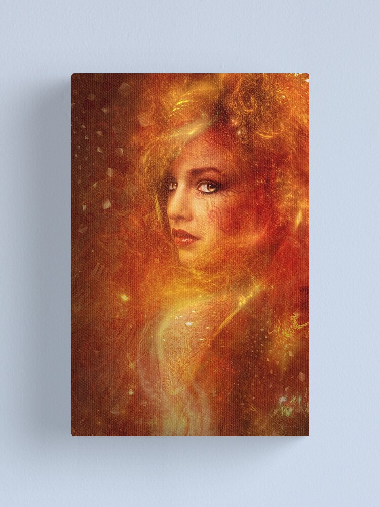 Alternate view of High Priestess Fire Canvas Print