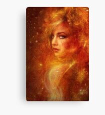 High Priestess Fire Leinwanddruck