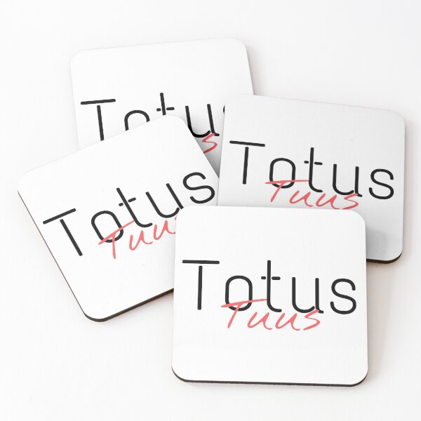 Item preview, Totus Tuus sticker designed and sold by Brooke Therese.