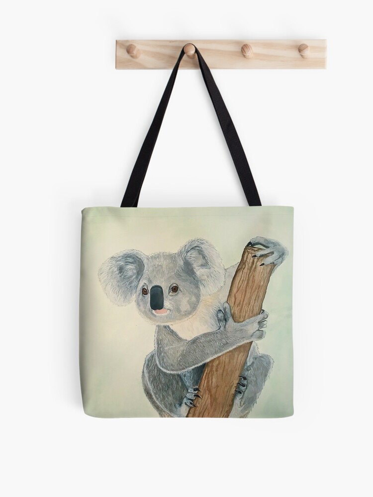 Claire's Club Furry Koala Bear Crossbody Bag | Claire's US