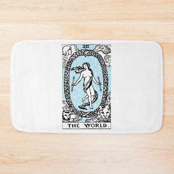 Item preview, Geometric Tarot Print - The World designed and sold by Annalee Beer.