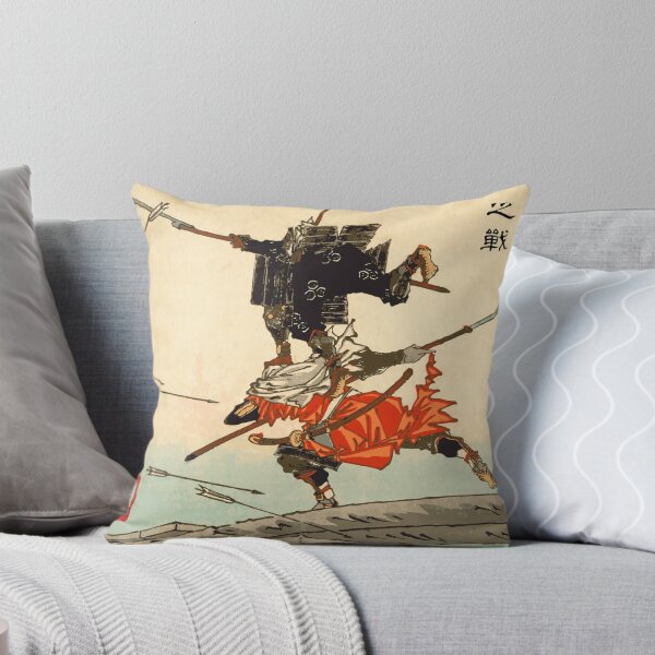 Item preview, Samurai Battle - Tsukioka Yoshitoshi designed and sold by tsubadesigns.