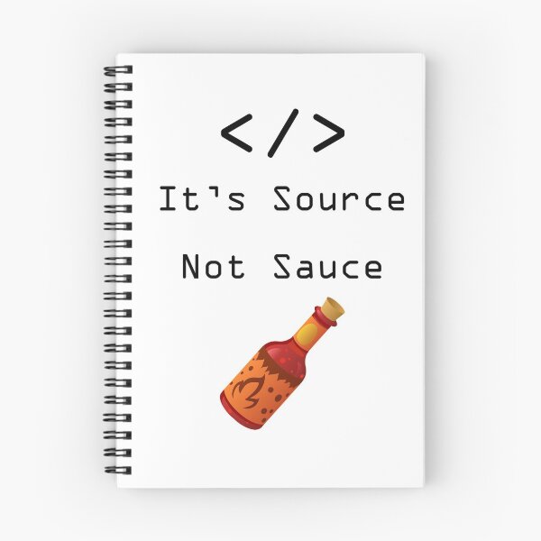 Item preview, It's Source NOT Sauce designed and sold by LiaCAustralia.