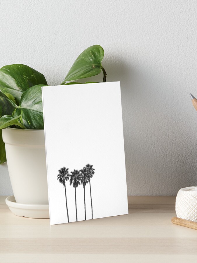 Lamina Rigida Impresion De Palmeras Arte De Pared Costera