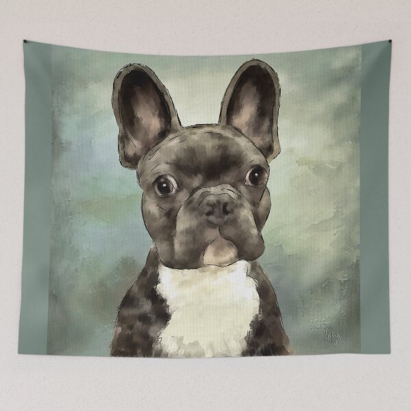 Item preview, Frenchie Wants To Know designed and sold by Lois  Bryan.