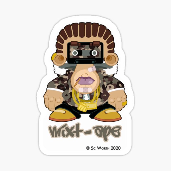 Mixt-ape Denzel Sticker