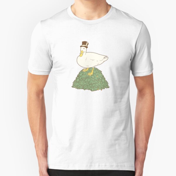 The Richest Duck In The World Slim Fit T-Shirt