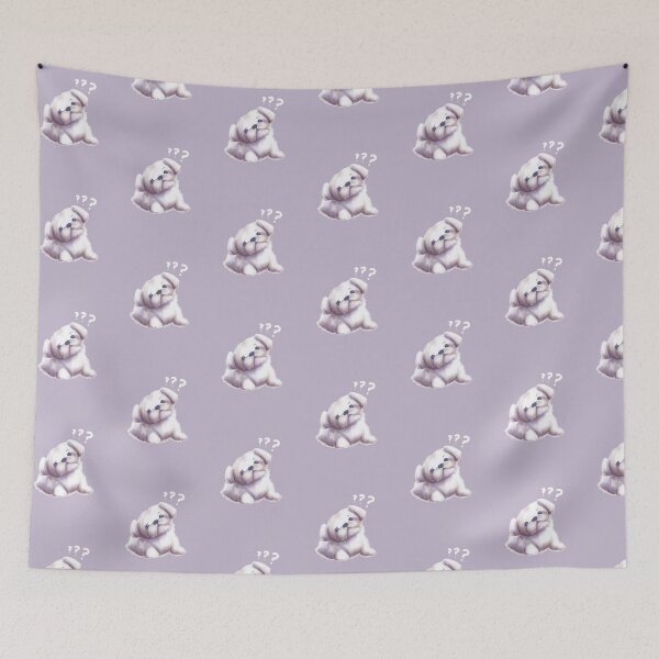 Item preview, Confused Maltese designed and sold by Bachoochi.