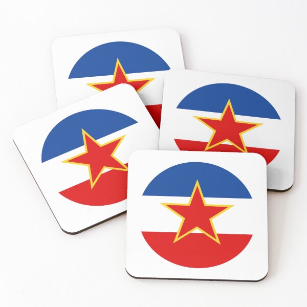 Item preview, Yugoslavia Flag designed and sold by RadicalPrintsByCas.