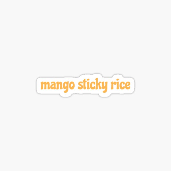 Sticky Rice Ts And Merchandise Redbubble