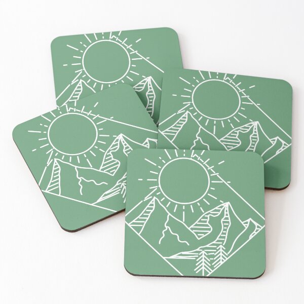 Item preview, sunny day mountain scene designed and sold by Pickles12345.