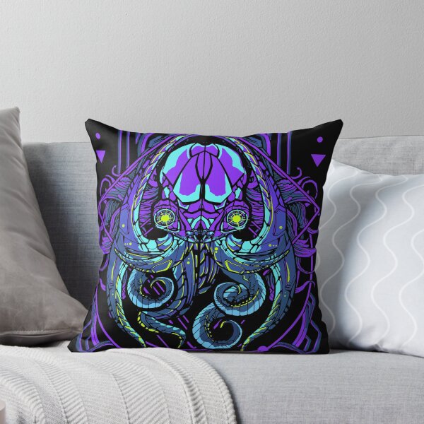 Item preview, Cyberpunk Geometry Anime Octopus Purple designed and sold by glitchedingrey.
