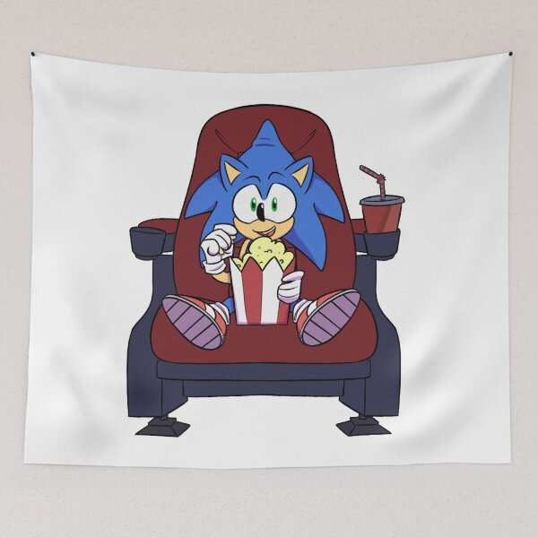 Item preview, Hedgehog at the Movies designed and sold by DiamondDragnfly.