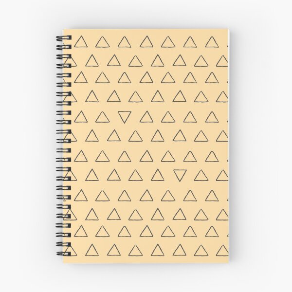 Item preview, Gray triangles on tan-ish-yellow designed and sold by Kari Nichols.