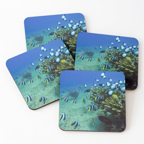 Item preview, Butterflyfish Invading Damselfish designed and sold by thatche2.