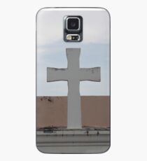 White Cross, Blue Sky Case/Skin for Samsung Galaxy