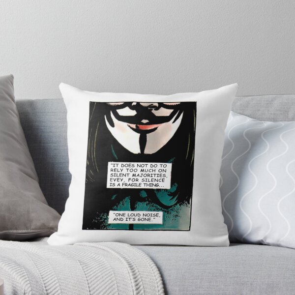 Item preview, V for Vendetta - Quote Silent designed and sold by Nincow.