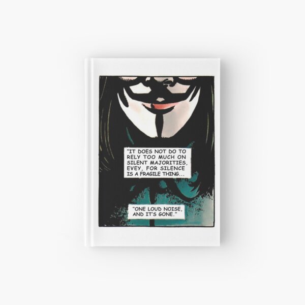 Item preview, V for Vendetta - Quote Silent designed and sold by Nincow.