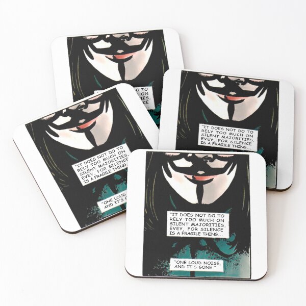 Item preview, V for Vendetta - Quote Silent designed and sold by Nincow.