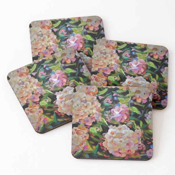 Item preview, Hydrangea Blossom Decorative Floral Art Pink Florets designed and sold by taiche.
