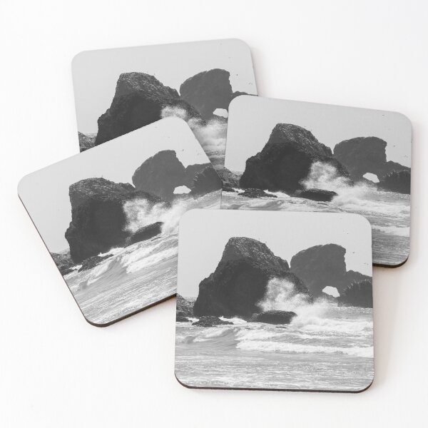 Item preview, Crashing Waves Near Cannon Beach designed and sold by thatche2.