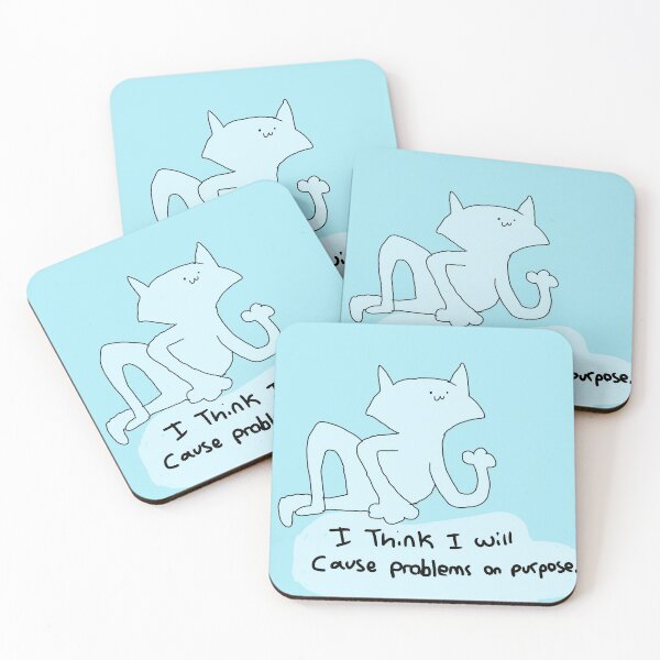 Item preview, I think I will cause problems on Purpose designed and sold by AnnaValdezArt.