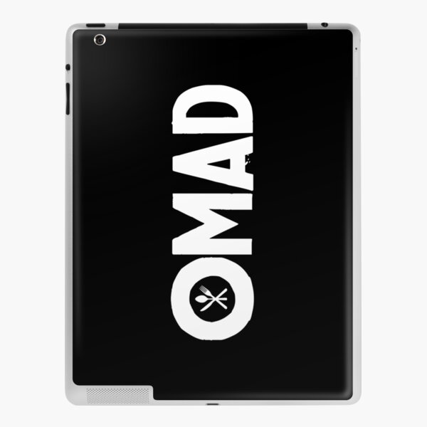 OMAD: One Meal a Day (Black) iPad Skin