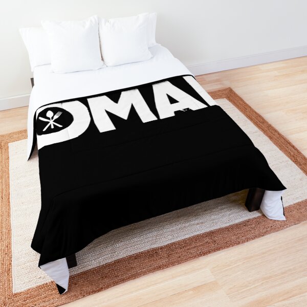 OMAD: One Meal a Day (Black) Comforter