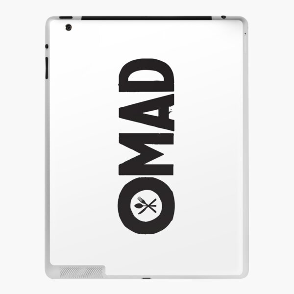 OMAD: One Meal a Day (White) iPad Skin