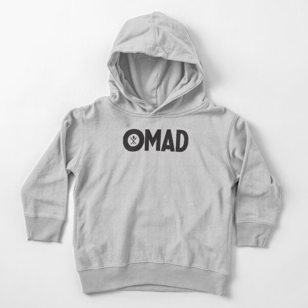 OMAD: One Meal a Day (White) Toddler Pullover Hoodie