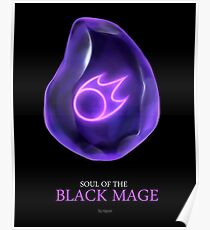 Soul of the Black Mage -black Poster