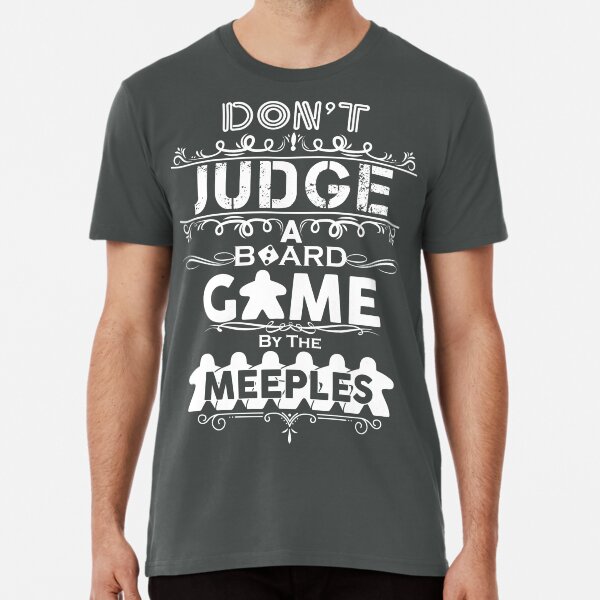 Item preview, Don't Judge Board Game Meeples designed and sold by MeepleKingdom.