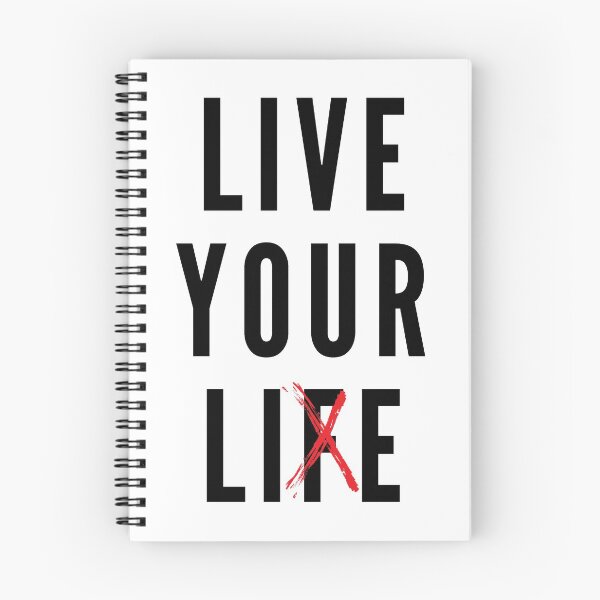Item preview, Live your life/lie designed and sold by Digital Avocado.