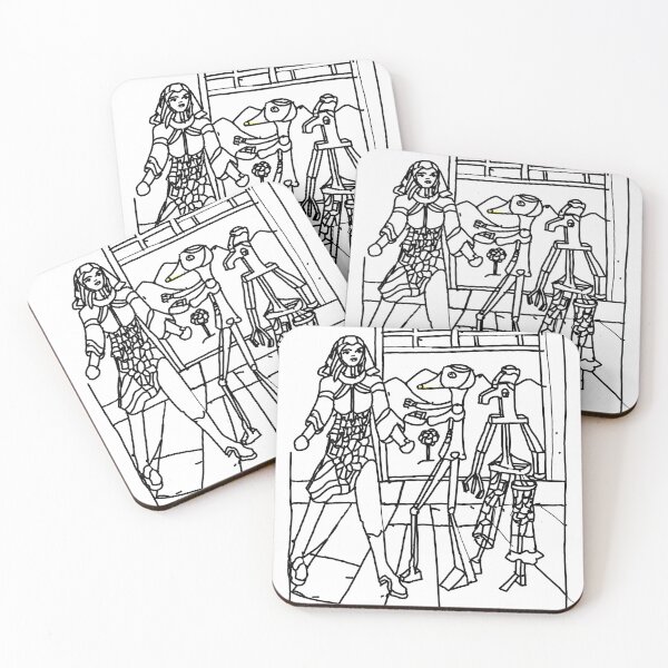 Item preview, Crystal Ball Meets With The Wooden People, TeresaTown at Redbubble 2020 designed and sold by Mark Stansberry.