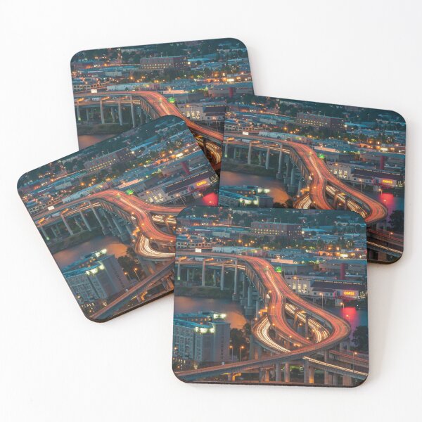 Item preview, Portland Traffic at Dusk designed and sold by thatche2.