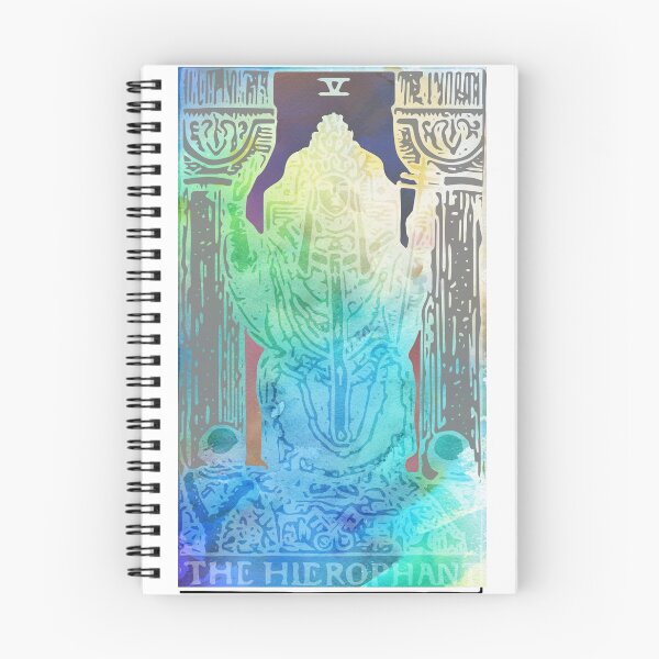 Item preview, Soft Watercolour Tarot Print - The Hierophant designed and sold by Annalee Beer.