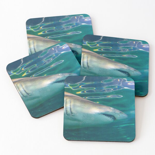 Item preview, Grey Nurse Shark Underwater designed and sold by ModernDigitalAU.