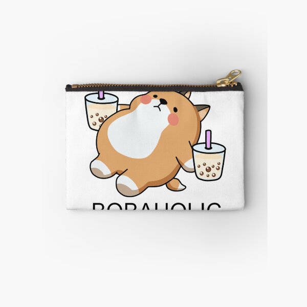 Item preview, Lazy Bobaholic Shiba Loves Boba! designed and sold by SirBobalot.