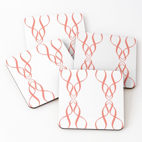 Item preview, Locke Pattern Peach designed and sold by ErinLP.
