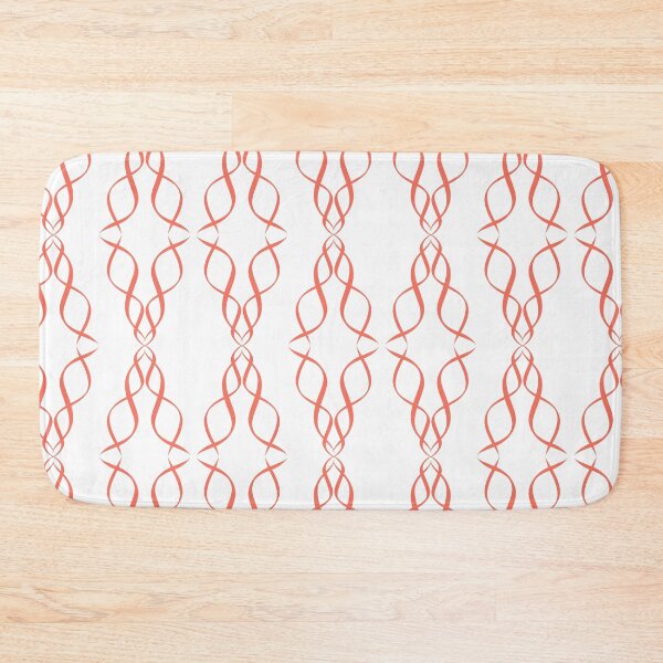 Item preview, Locke Pattern Peach designed and sold by ErinLP.