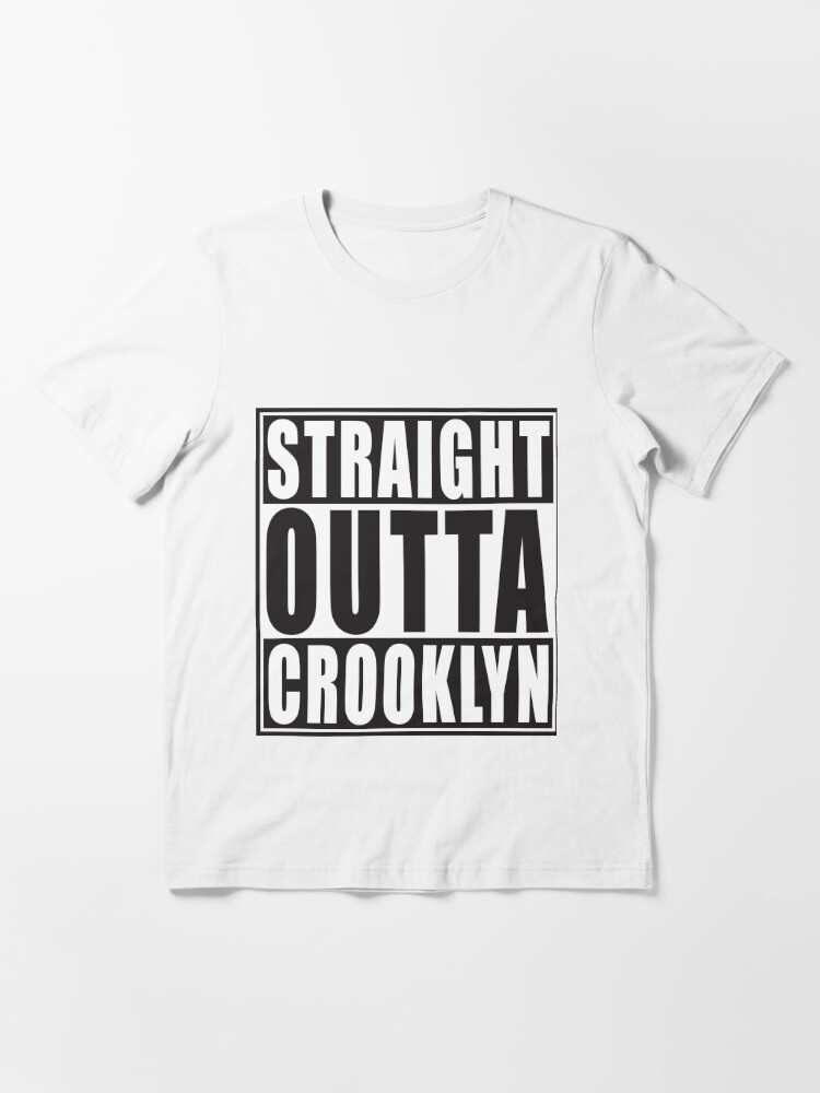 Crooklyn Red On White Baseball Jersey