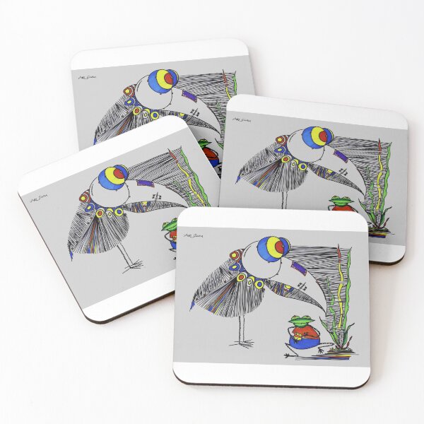 Item preview, Robot Bird By Artguru 0353, 28 X 22, - Ink On Paper designed and sold by Art Guru.